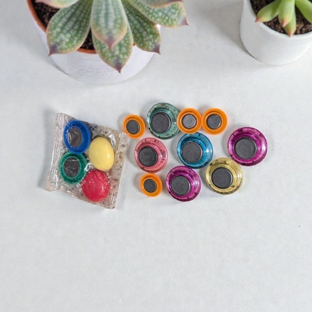 Colorful Round Magnets (EUC) - Picture 2 of 2